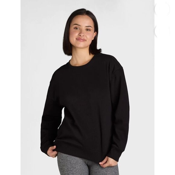 Women's Fleece Crewneck Sweatshirt Size XL - Picture 4 of 6